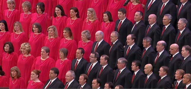 Mormon Tabernacle Choir Fashion, 2014