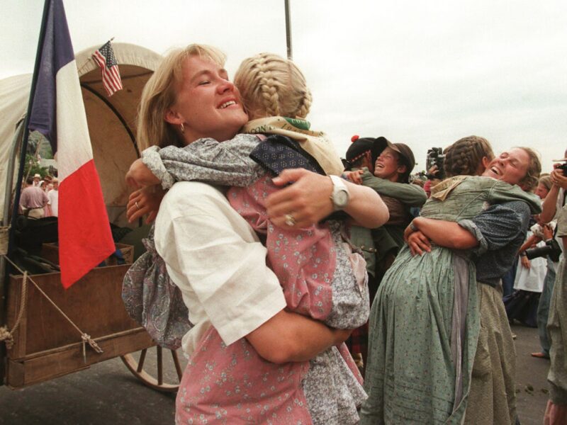 Mormon Trek Reenactment