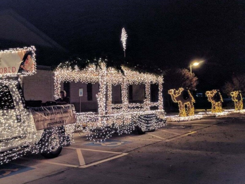 Side view of the entire float in 2019.