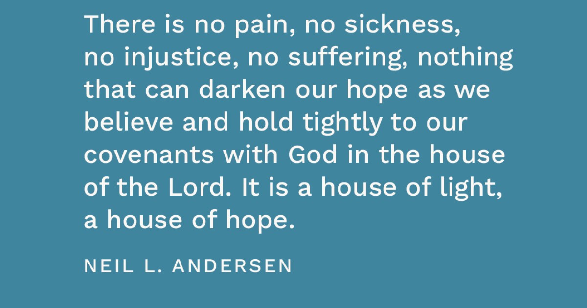 Best quotes from October 2025 LDS general conference LDS Living