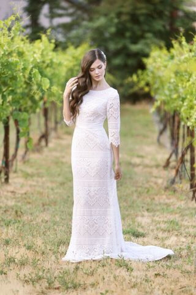 30 Gorgeous Modest Wedding Dresses - LDS Living