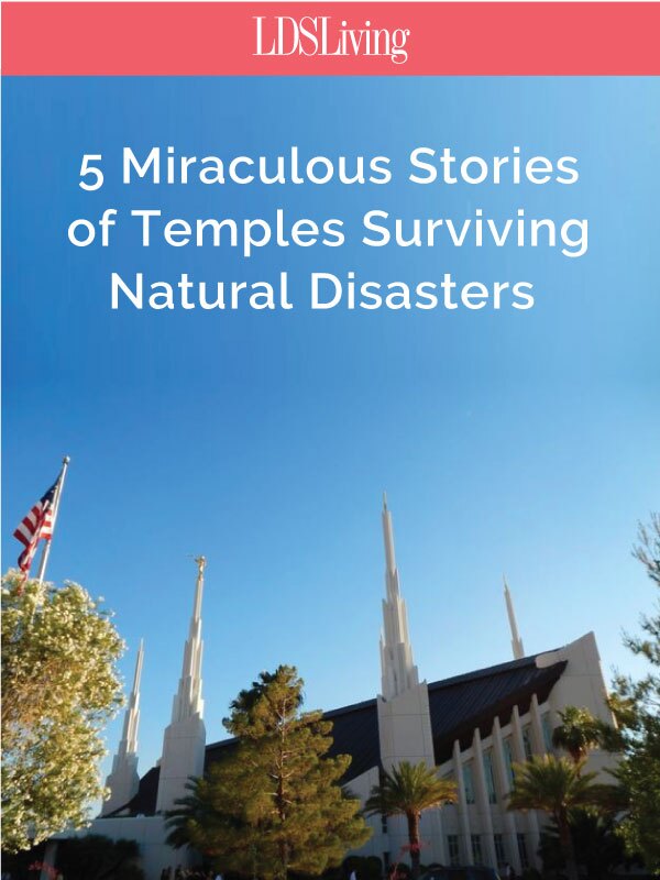 Temples are built not only to be beautiful but also to be long-lasting. And despite natural disasters from tornadoes to lightning and hurricanes, many of these houses of the Lord have weathered the storm and still stand as beacons today.