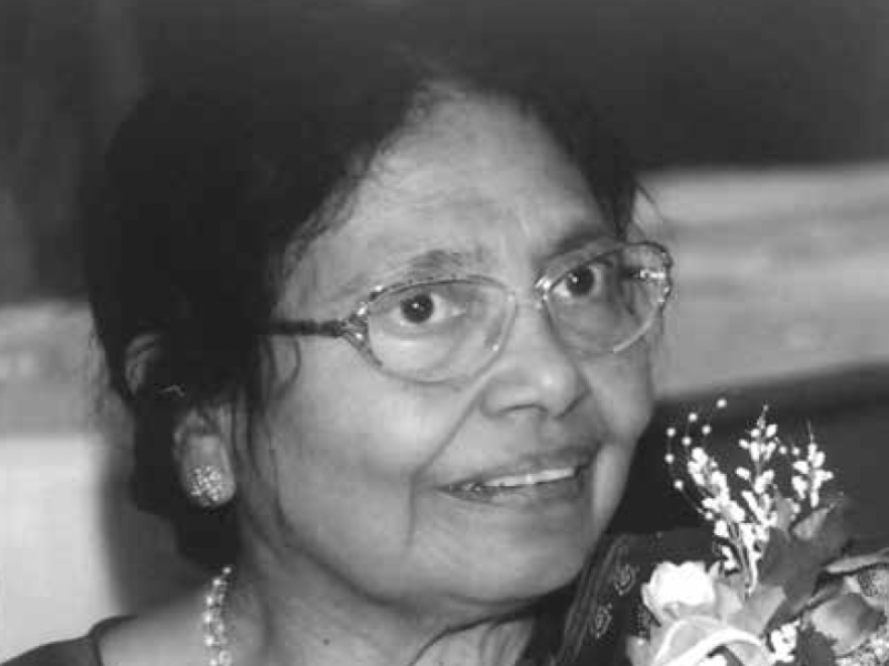 Elsie Sreenivasam Dharmaraju (1929–2015)