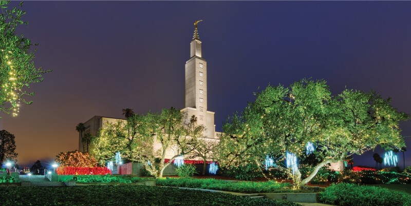 Photo Gallery: Temple Christmas Light Displays Around the World