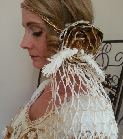 LDS Woman Finds Answer to Prayers Creating Modest Wedding Dresses from Toilet Paper