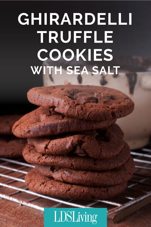 Recipe: Ghirardelli Truffle Cookies with Sea Salt