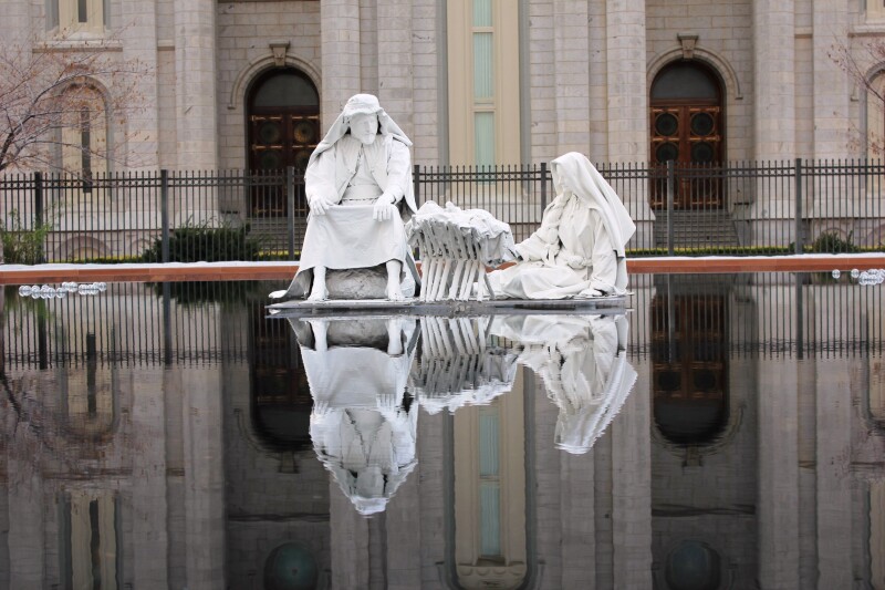 Temple Square Nativities