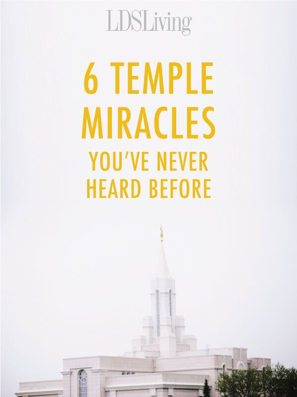 Each temple has stories about its unique construction plans and opposition faced along the way. Accompanying these stories are miracles that manifest the Lord's own way of making sure everything pieces together for His holy temples.