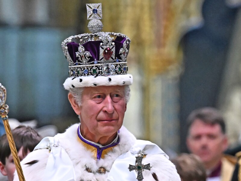 His Majesty King Charles III on Coronation Day