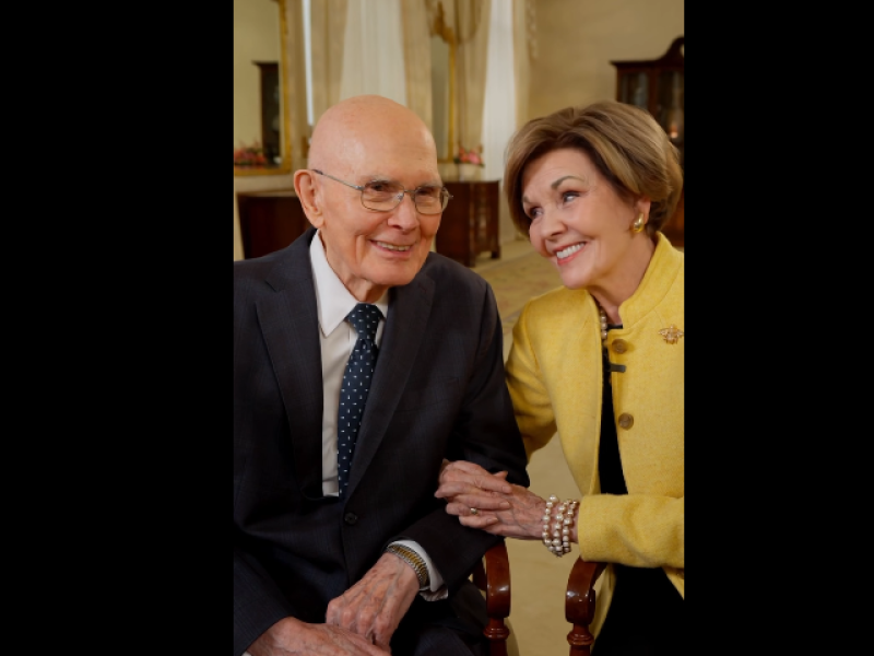 Dallin H. Oaks and Kristen M. Oaks