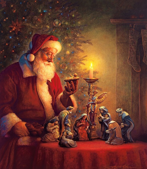 “The Spirit of Christmas” by Greg Olsen