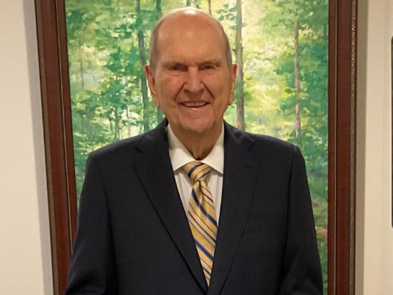 President Nelson Smiling