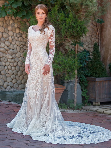 30 Gorgeous Modest Wedding Dresses - LDS Living 30 Gorgeous Modest Wedding Dresses - LDS Living