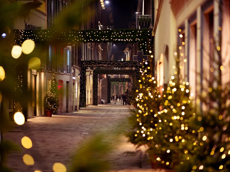 Milano - Via della Spiga by nighy: Christmas shopping