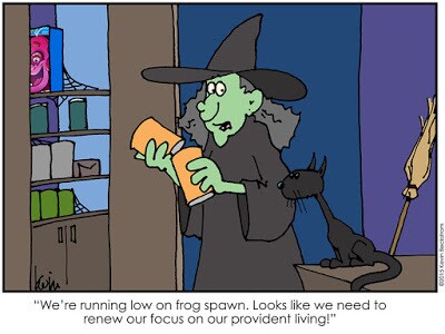 Halloween Comic by LDS Artist Keven Beckstrom