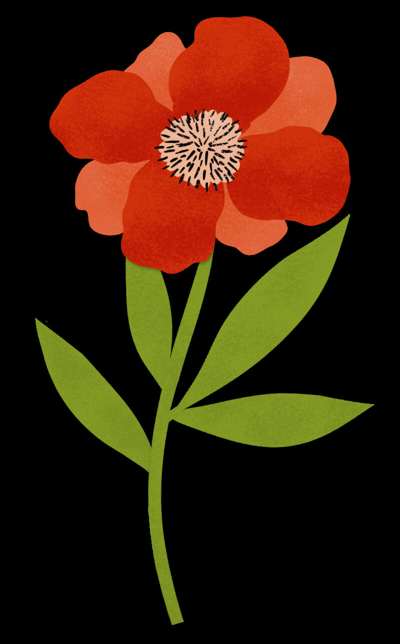 responding clipart flower