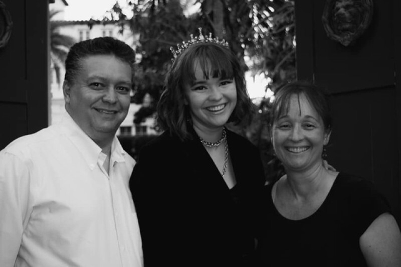 A recent photo of Juan with his family.
