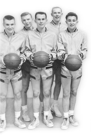 Image titleElder Cook played basketball and football in high school. Image from lds.org.