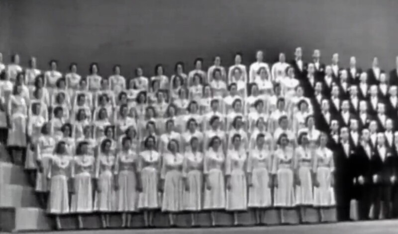 Fashion of the Mormon Tabernacle Choir