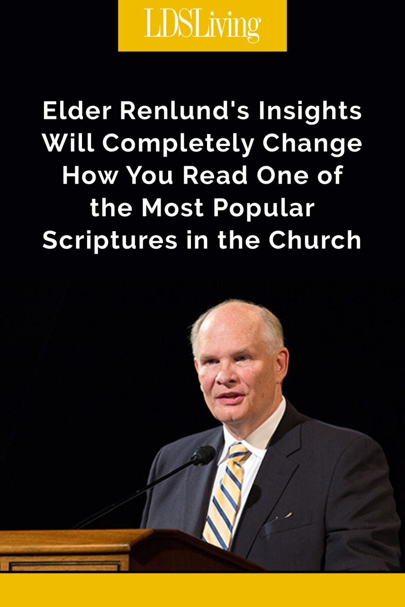 It's a scripture most missionaries know by heart. It's the scripture that led to the Restoration of the Church. It's also the scripture that is the Mutual theme for this year.