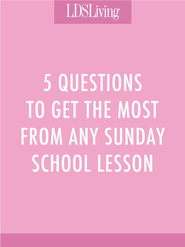 We are used to different styles of teaching in the Church because we emphasize the doctrine rather than the ability of whoever happens to be teaching. But we can learn something from every teacher and get something out of every lesson with these five questions to ask ourselves during Sunday School. 