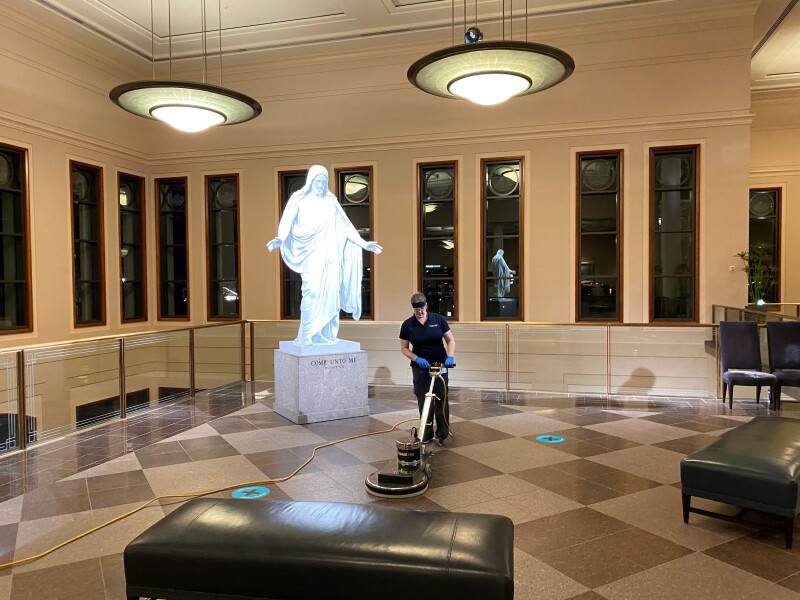 buffing in the conference center.jpg