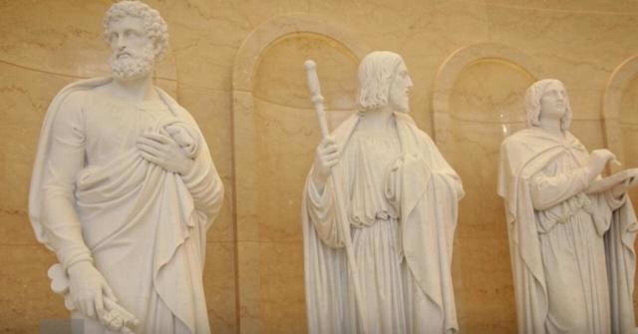 The Story Behind the Statues in the Rome Italy Temple Visitors' Center ...