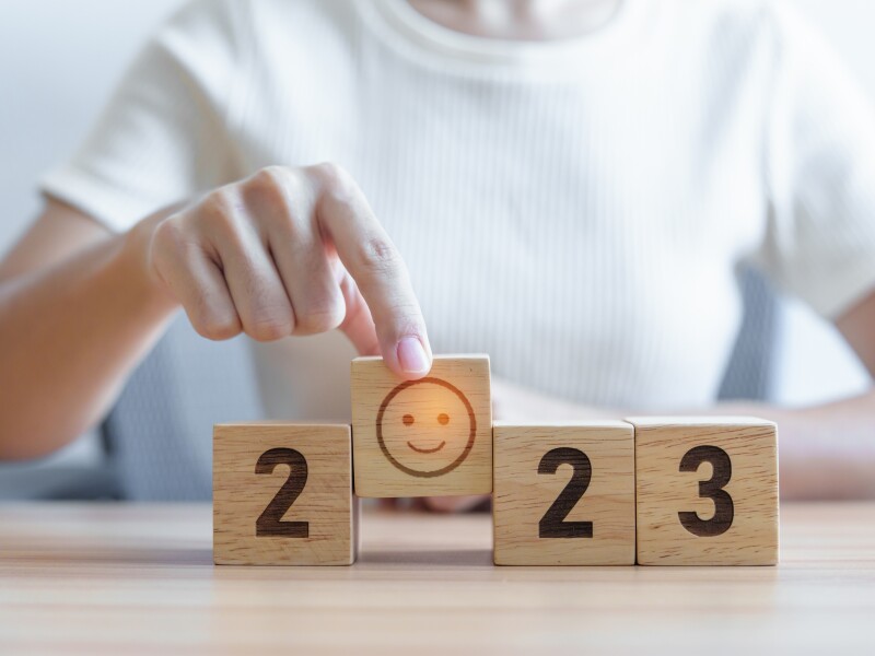 Smile,Face,With,2023,Block.,Satisfaction,,Feedback,,Review,,Mental,Health,