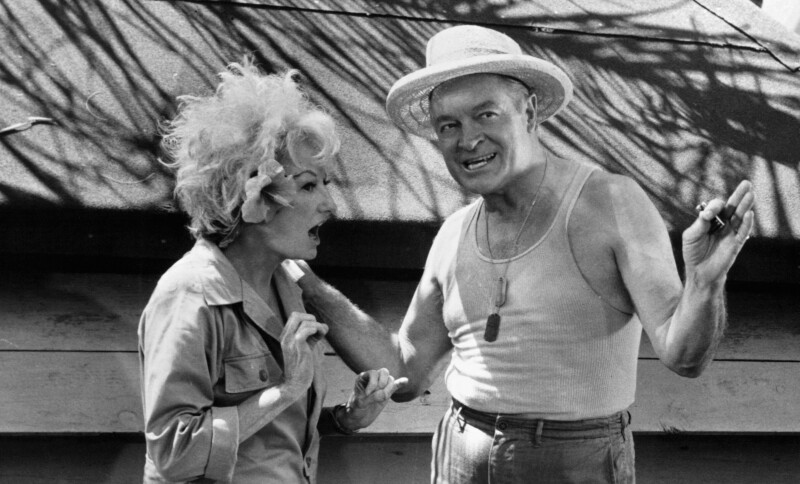 Phyllis Diller And Bob Hope In 'The Private Navy of Sgt. O'Farrell'