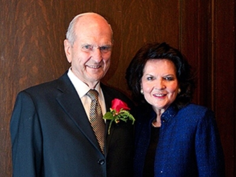 President Nelson and his wife, Wendy Watson Nelson