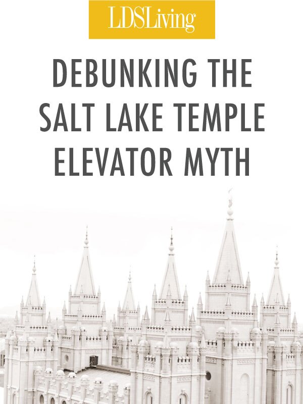 We know the Salt Lake Temple was built by inspiration. But one common myth about this beautiful house of God doesn't quite explain that inspiration correctly.