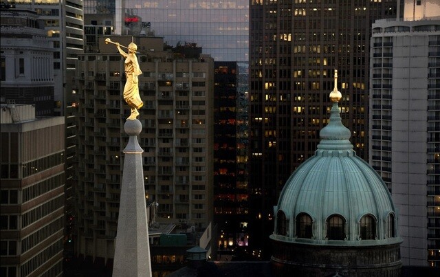 The Look of Mormon: 5 Unique Photos of the Philadelphia Temple's Angel Moroni