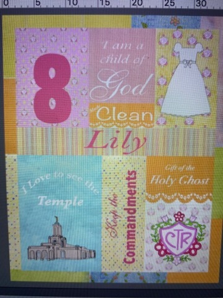 Sponsored TLC Custom Quilt Panels LDS Living