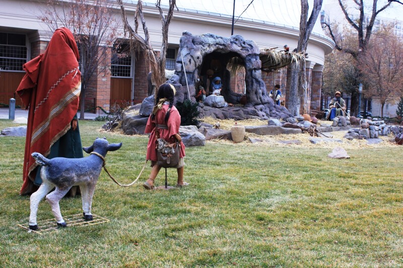 Temple Square Nativities