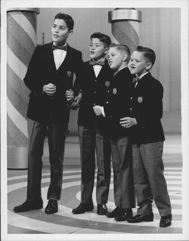 The Osmond Brothers performing on The Andy Williams Show