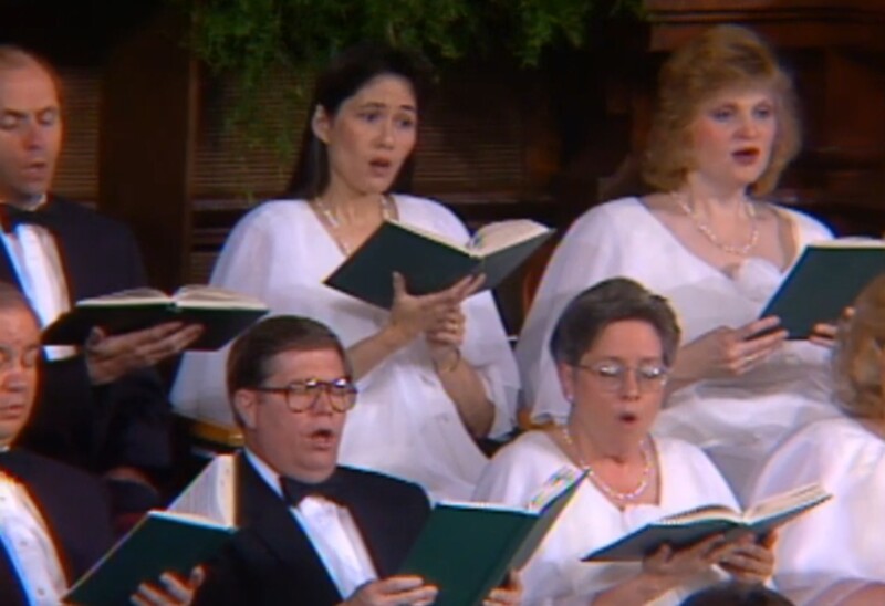 Mormon Tabernacle Choir Fashion, 1996