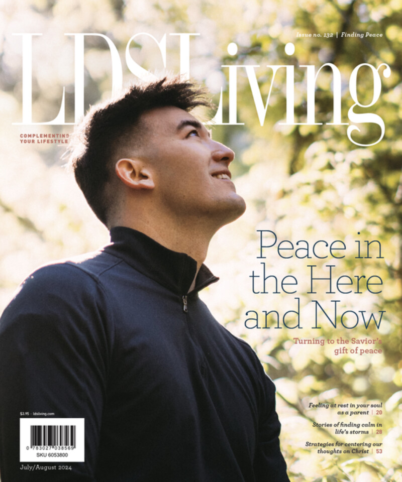 July/August LDS Living Magazine Cover