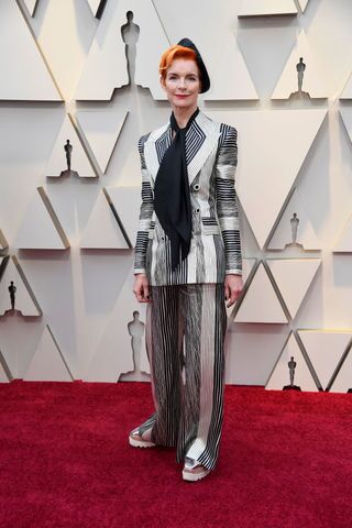 Sandy Powell at the 2019 Academy Awards