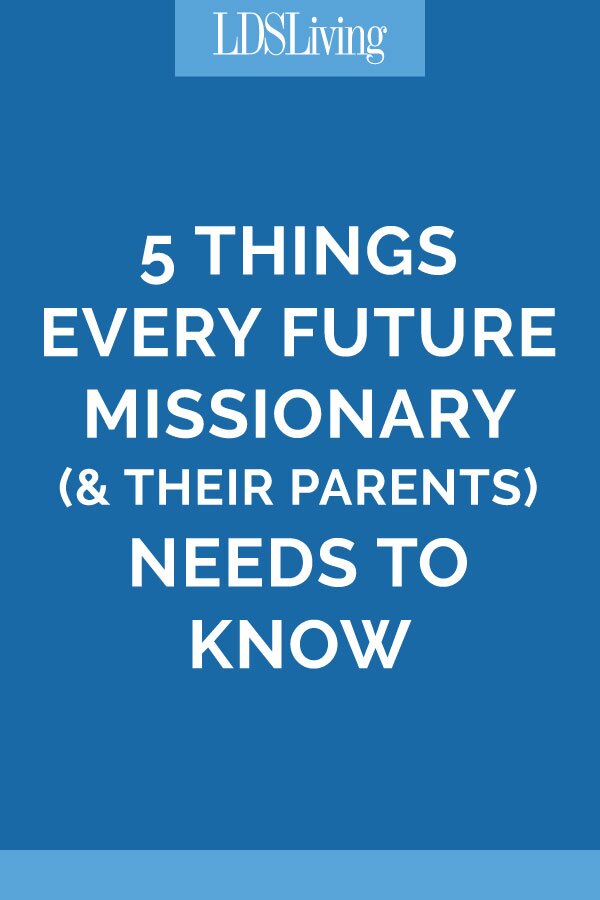 Here are five simple things that your missionary can do to focus on what’s most important as they prepare to serve