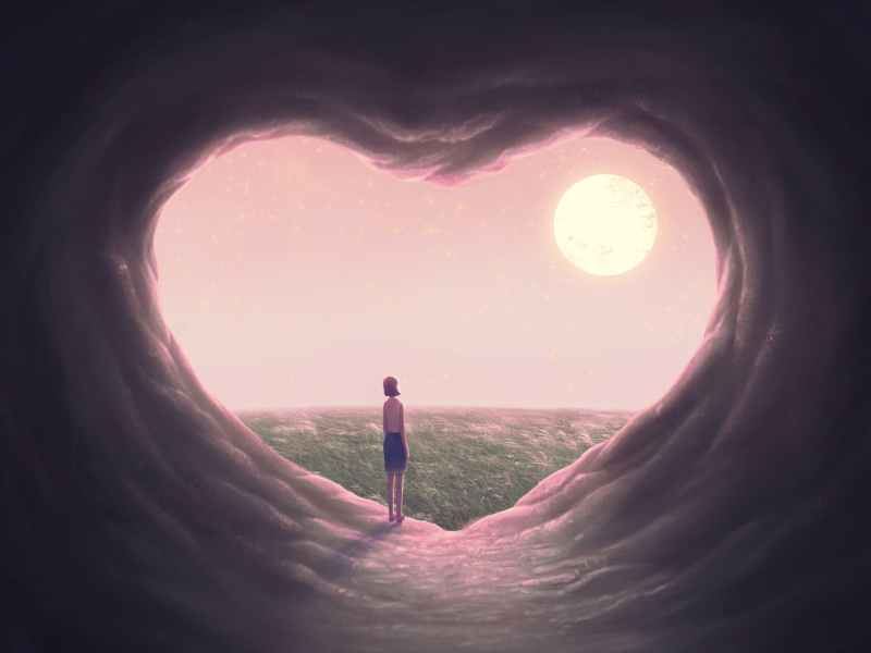 Open heart