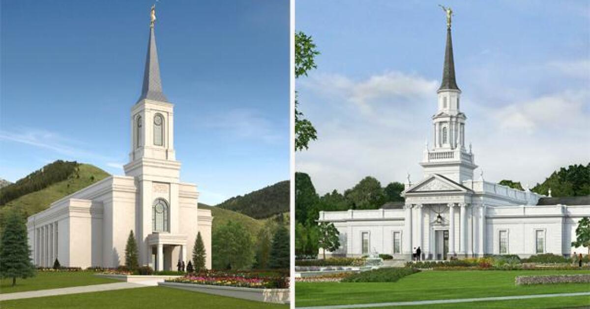 First Presidency Announces Dedication for 2 New Temples in U.S. LDS