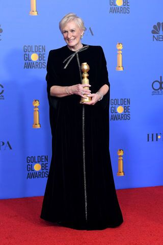 Glenn Close at the 2019 Golden Globes