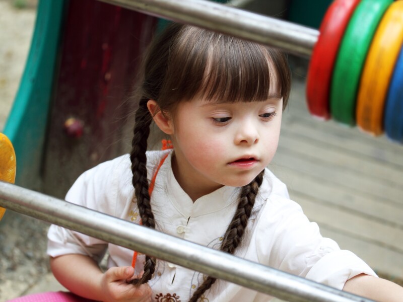 Portrait,Of,Beautiful,Young,Girl,On,The,Playground.