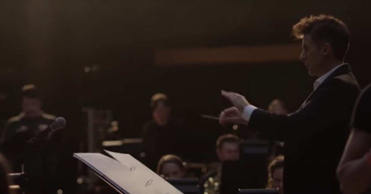 Watch First look at Rob Gardner’s breathtaking ‘Lamb of God’ concert