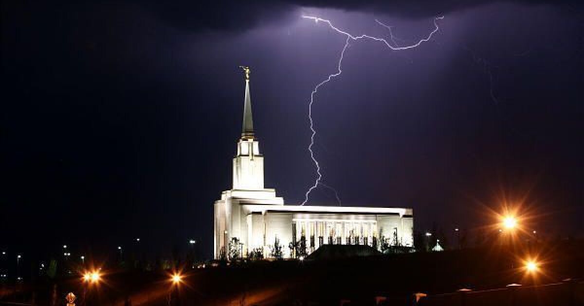 How Angel Moroni Statues Protected Temples During Lightning Strikes