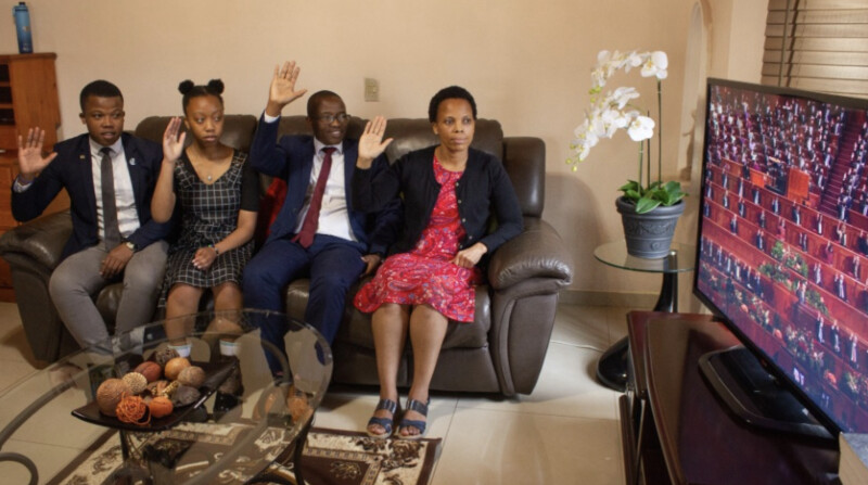 Family sustaining leaders during the April 2025 LDS general conference