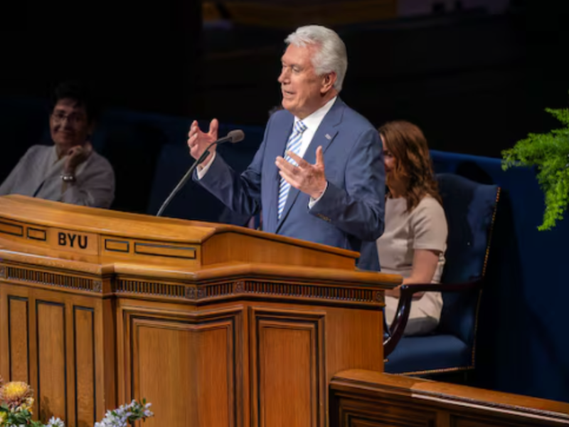 Elder Dieter F. Uchtdorf speaks
