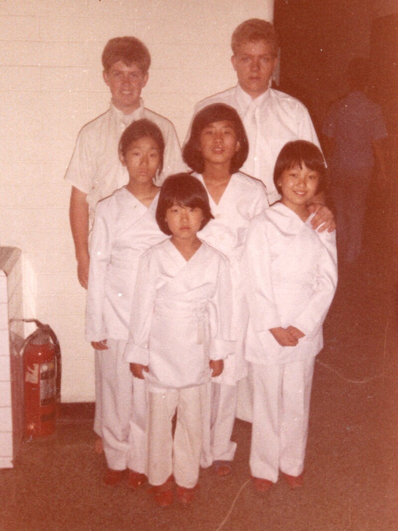 Sujin Kim Baptism Photo