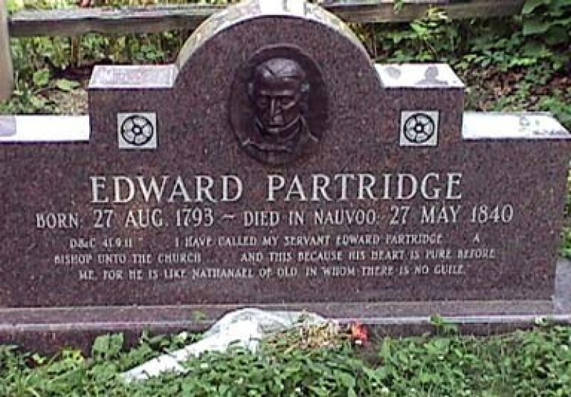 Edward Partridge's Headstone