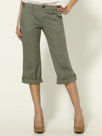 APT.9 Ladies Women's 100% Cotton Summer Cargo Knee-Length Shorts